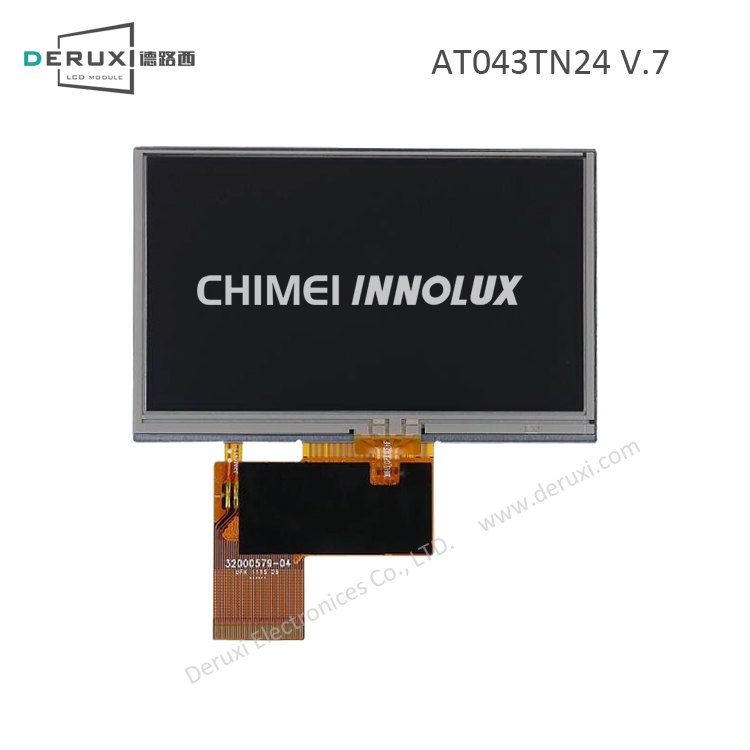 AT043TN24 V 7 Innolux Sunlight Readable 4 3 Inch Tft Display Deruxi